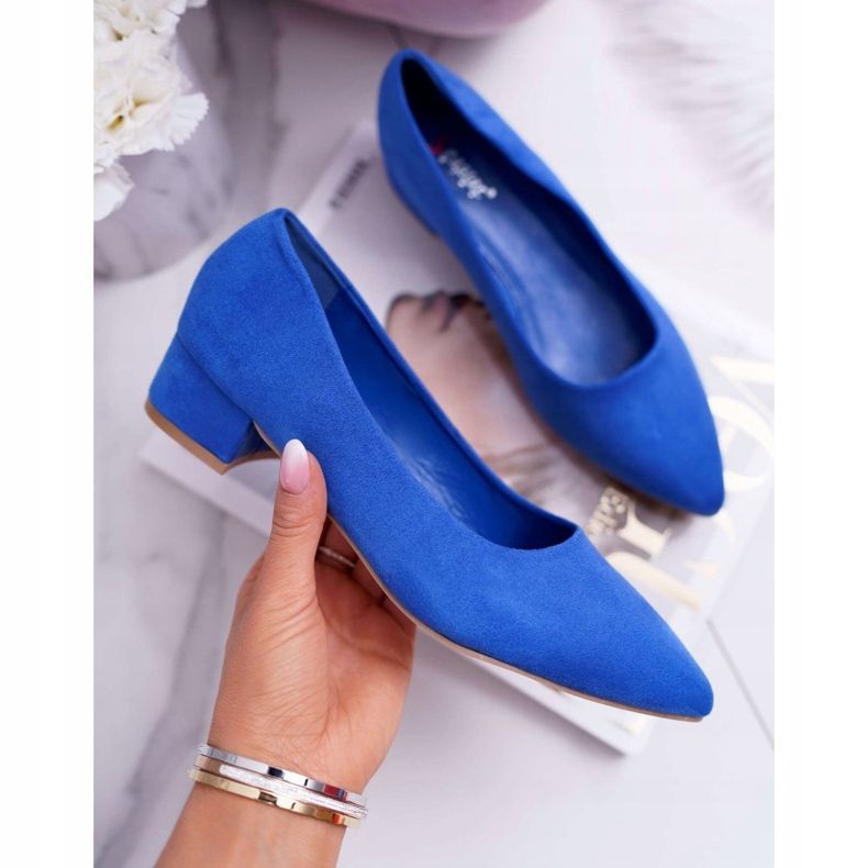 PS1 Classic Naisten Avokkaat Suede Blue Rheya sininen 1