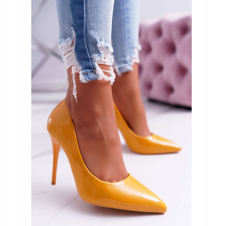 PS1 Keltaiset Yanna naisten korkokengät keltainen 1