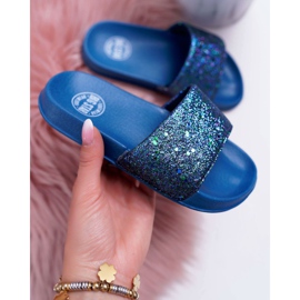 Big Star Lasten ja nuorten isot tossut laivastonsininen Brocade AA374089 1