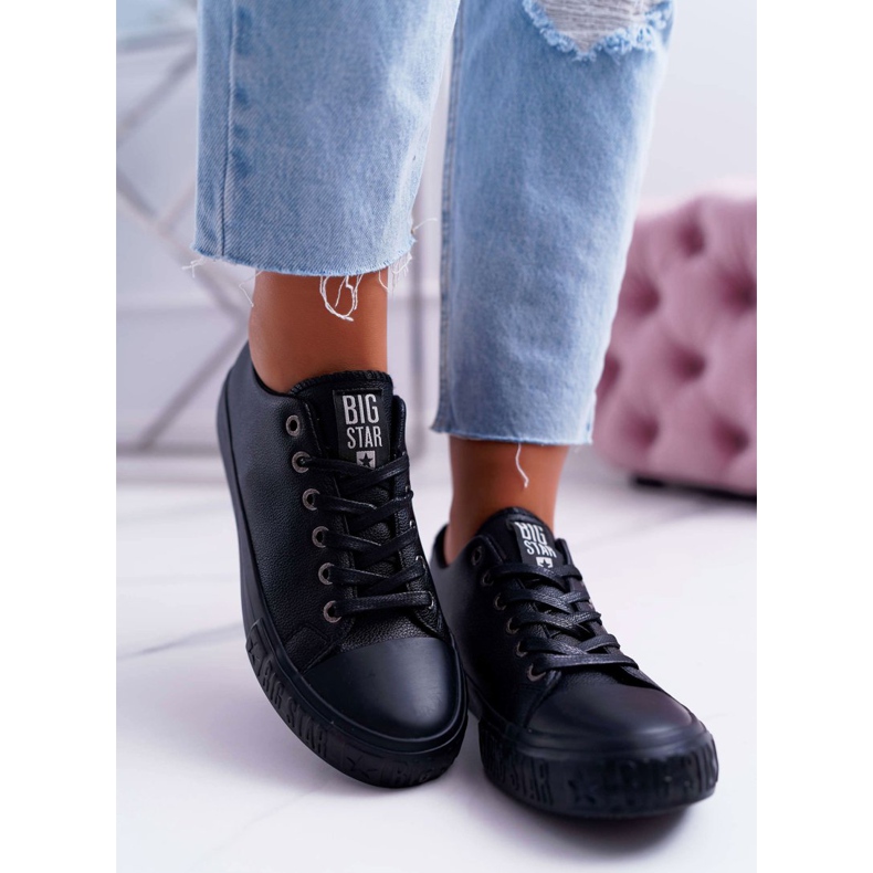 Naisten lenkkarit Big Star Black EE274247 musta 2