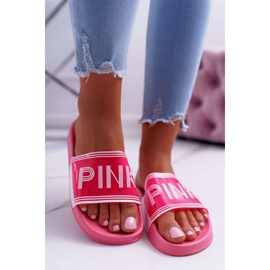 Naisten vaaleanpunaiset Vrita -tossut vaaleanpunainen 2