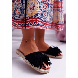 PV1 Naisten mustat Boho Vices 8458 -tossut 1