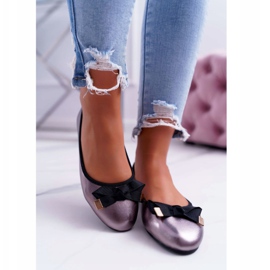 EVE Tyylikäs naisten ballerinat grafiitti LaDonna monivärinen harmaa 2