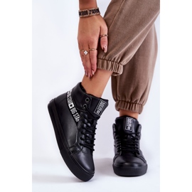 Naisten lenkkarit Big Star High Black EE274355 musta 1