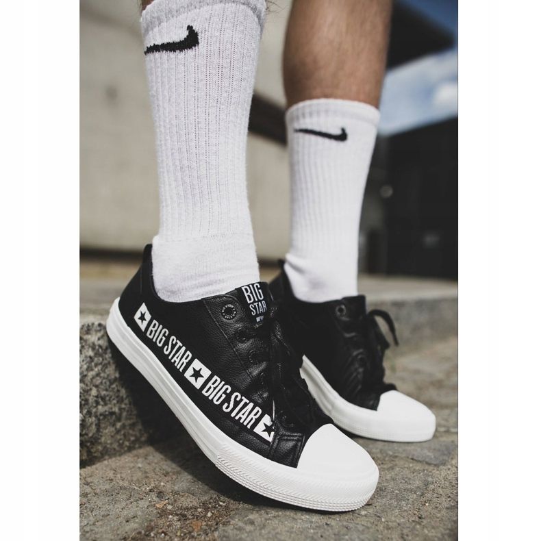 Miesten lenkkarit Big Star Black EE174069 musta 1