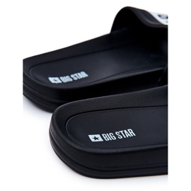 Miesten tohvelit Big Star Rubber Black DD174699 musta 1