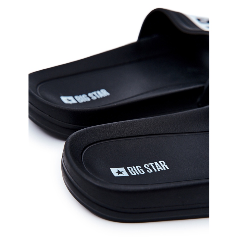 Miesten tohvelit Big Star Rubber Black DD174699 musta 1