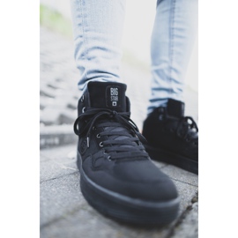 Miesten urheilukengät Big Star High Black EE174433 musta 2