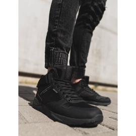 Miesten urheilukengät Big Star High Outdoor Black EE174461 musta 1