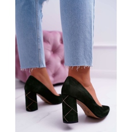 Naisten Avokkaat Laura Messi Suede Oliivi 2050 Tiffany vihreä 2