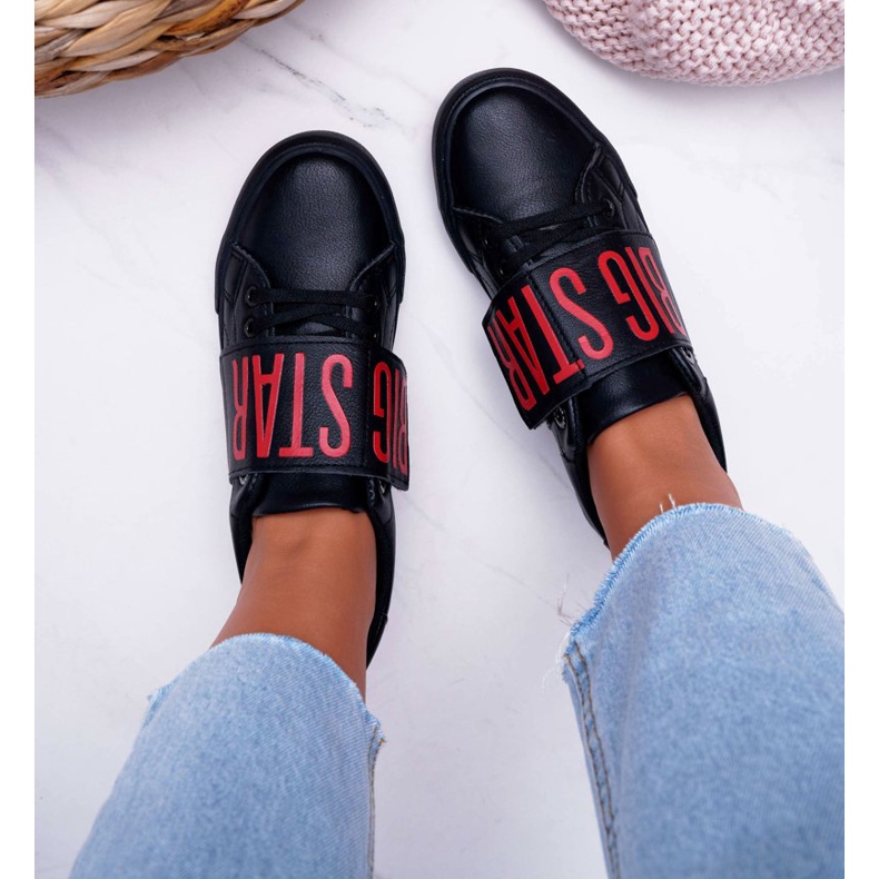 Naisten lenkkarit Big Star Black EE274037 musta 2