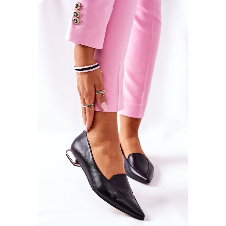 Naisten Brogues Laura Messi Black 2074 musta 2