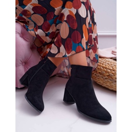 Naisten saappaat korkokenkiä Sergio Leone musta BT522 2