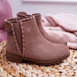 POPA Lasten saappaat Matalakorkoiset Khaki Sicarro 2