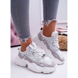 Naisten urheilukengät Big Star by Daniel Lopez Valkoinen FF274430 monivärinen 2