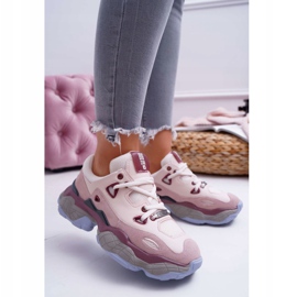 Naisten urheilukengät Big Star, Daniel Lopez FF274432 ruskea punainen monivärinen 1