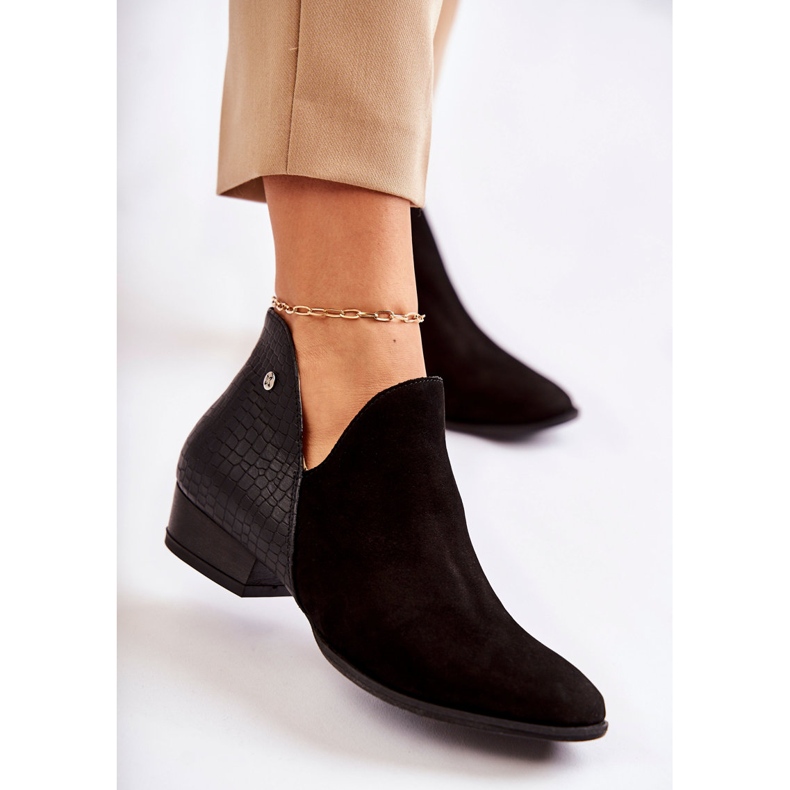 Naisten Matalakengät Maciejka Nahka Musta 04091-62 / 00-5 1