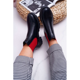 HAN Naisten saapikkaat Jodhpur saappaat Red Erasers Black Superpower punainen 1