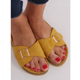 Hunajaiset scholki -tossut 6103 Keltainen 1