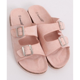 Vaaleanpunaiset scholki-tossut BL3100-SF Pink vaaleanpunainen 2