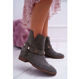 Naisten saappaat Laura Messi 1890 Mokkanahka Olive Darmah monivärinen vihreä 1