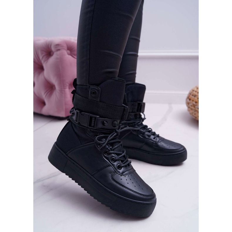 Naisten urheilukengät Mustat Quake Vyöt 1