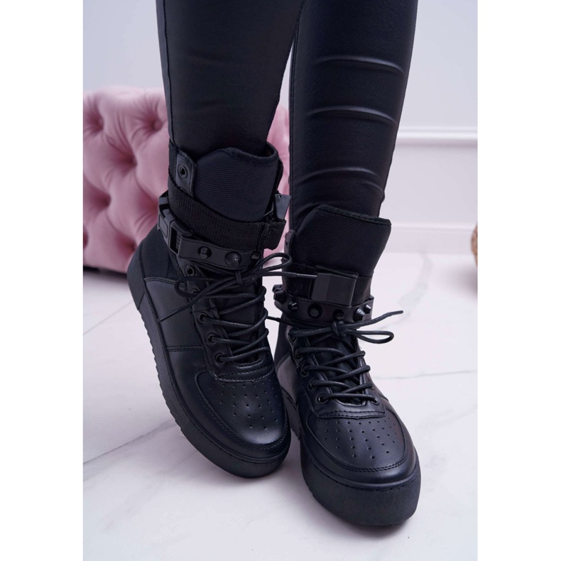 Naisten urheilukengät Mustat Quake Vyöt 2