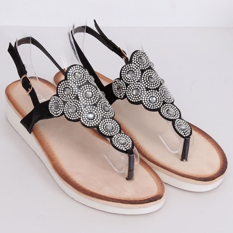 Mustat sandaalit 7887-PL Musta 1