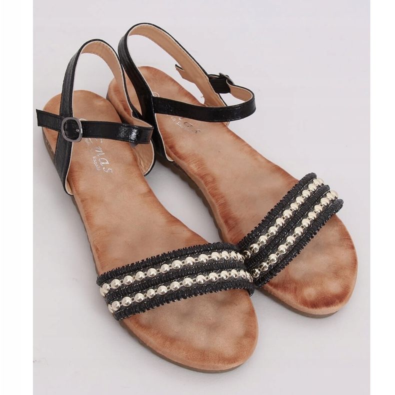 Mustat naisten sandaalit HT-68 Black 2