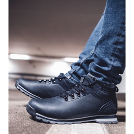 Miesten vaelluskengät Big Star Navy Blue EE174443 tummansininen 2