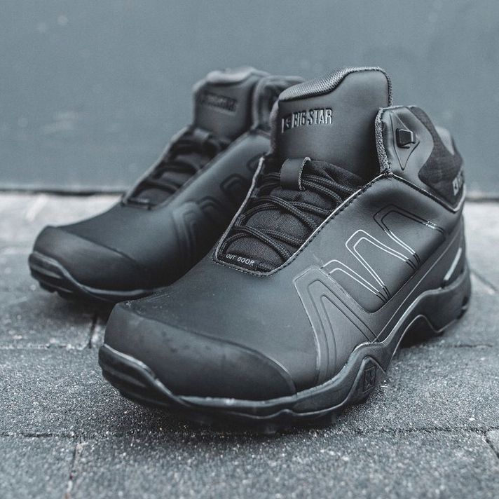 Miesten vaelluskengät Big Star Black EE174458 musta 1