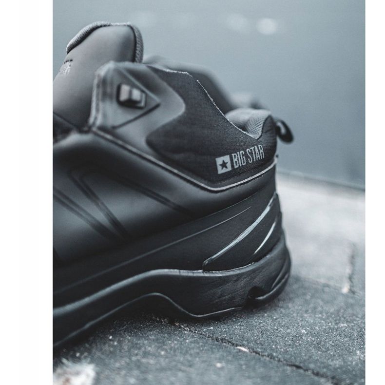 Miesten vaelluskengät Big Star Black EE174458 musta 2