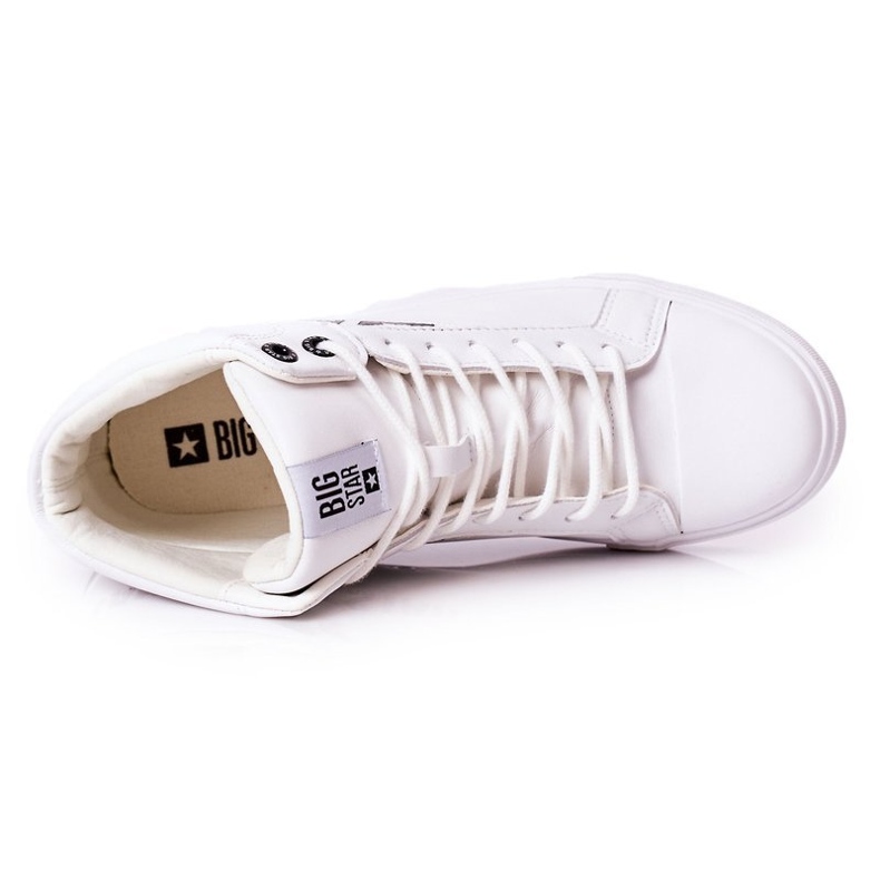 Miesten lenkkarit Low Big Star High White EE174340 valkoinen 1