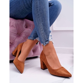 FRJ Naisten Avokkaat Kantapää Mokkanahka Camel Femmini ruskea 2