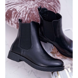 EVE Naisten saapikkaat Jodhpur Black 8BT35-1489 musta 2