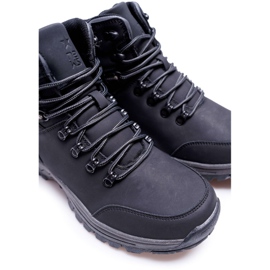 EVE Miesten mustat lämpimät vaelluskengät Derex 2