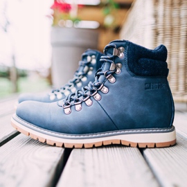 Miesten trapperit Big Star Navy Blue EE174403 tummansininen 2