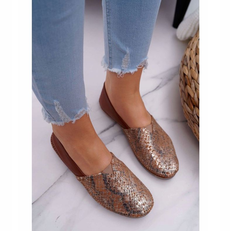 Naisten ruskeat ballerinat Maciejka 1930A-29 / 00-6 2