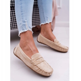 PS1 Naisten Loaferit Beige Suede Bolero 1