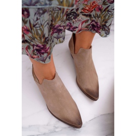 Nicole Naisten saappaat Beige Spring Nahka Anabella 3