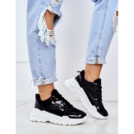 BUGO Naisten urheilukengät, lakatut musta Wenson 1