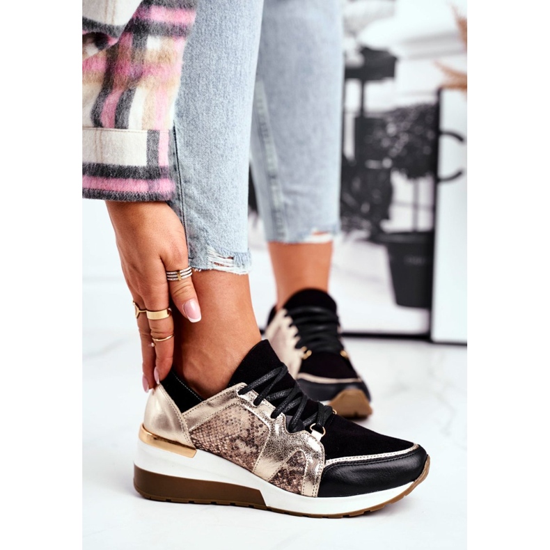 Nicole Naisten lenkkarit Kultainen luonnollinen nahka Coledo 2