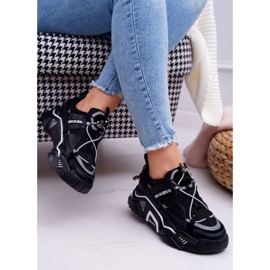 Naisten urheilukengät Big Star, Daniel Lopez, musta FF274A541 2