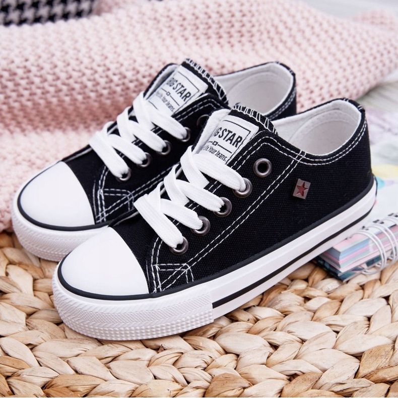 Lasten kengät Tennarit Big Star Black FF374206 musta 2