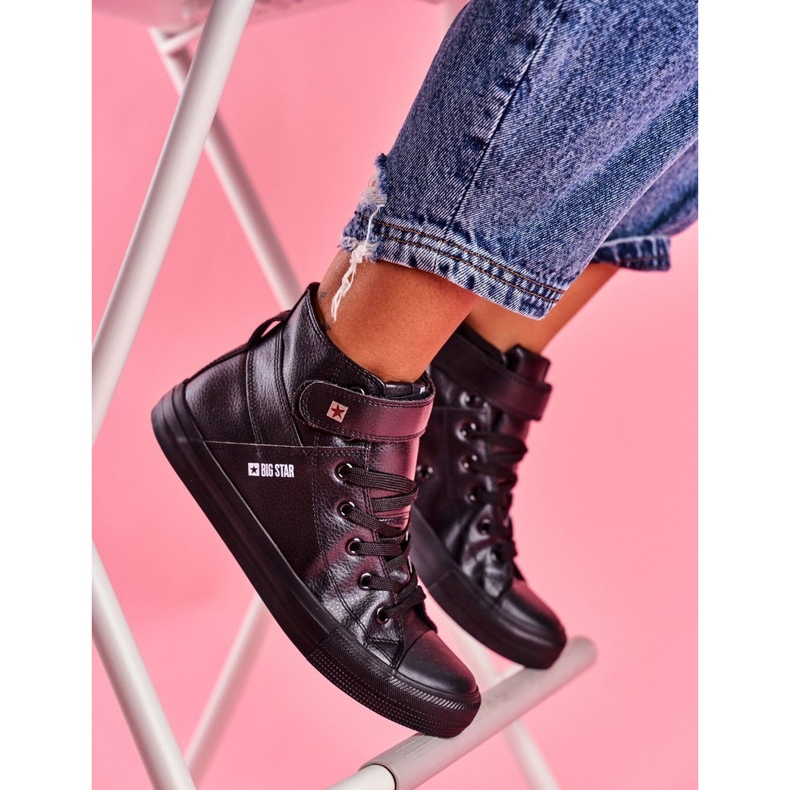 Naisten lenkkarit Big Star Black V274542 musta 1