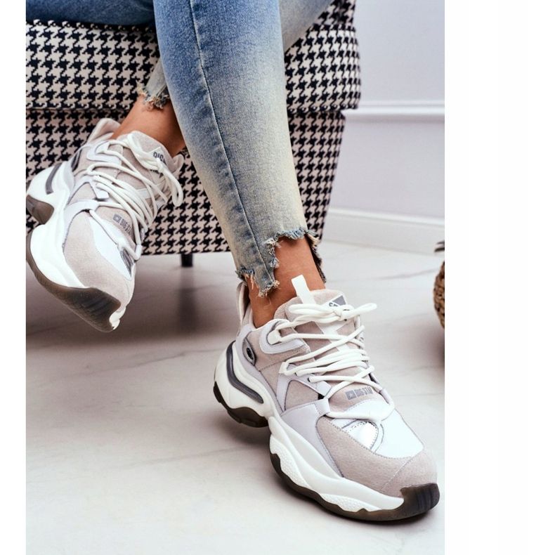 Naisten urheilukengät Big Star by Daniel Lopez Valkoinen FF274A576 2