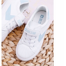 Big Star Lasten lenkkarit Lasten iso tähti tarranauhalla valkoinen FF374120 2