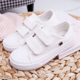 Big Star Lasten lenkkarit Lasten iso tähti tarranauhalla valkoinen FF374096 1