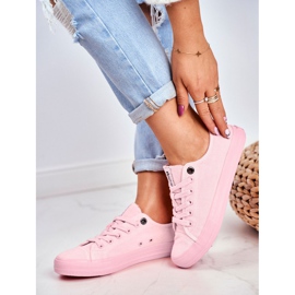 Naisten lenkkarit Big Star Light Pink DD274443 vaaleanpunainen 1