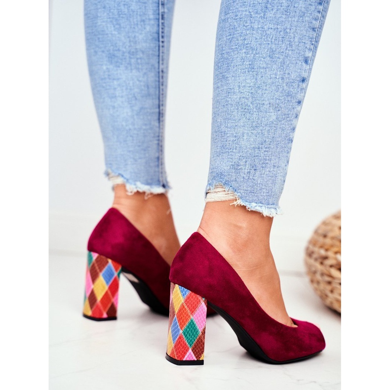 Naisten Avokkaat Sergio Leone Suede Fuchsia PB135 Be Mine! vaaleanpunainen 1